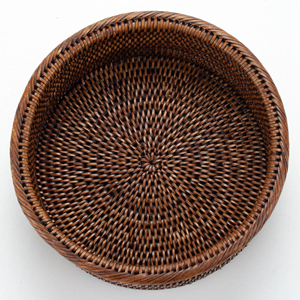 Frutero de Ratán Hecho a Mano en Vietnam, Cesta de Servir Estilo Boho, Decoración de Mesa de Mimbre Natural, Proveedor de Artículos de Almacenamiento para Cocina - Product Image 5
