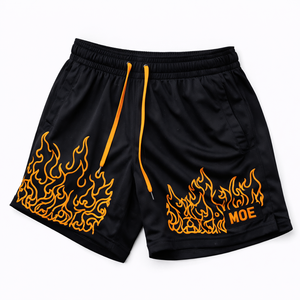 Pantalones Cortos Deportivos Personalizados con Estampado de Calavera de Tigre para Hombre, Ropa Urbana de Verano, Transpirables, Fabricación de Marca Privada - Product Image 5