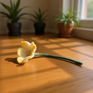 Fleurs et plantes décoratives en feutre pour la décoration intérieure et la décoration de la maison - Product Image 3