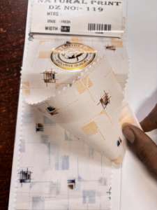 Tissu imprimé en coton biologique de qualité supérieure, fourni directement par l'usine pour le marché mondial, tissu imprimé en coton biologique respectueux de l'environnement - Product Image 2