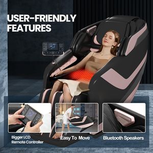 Fauteuils de massage corporel complet intelligents avec détection de santé, fauteuils inclinables de massage à gravité zéro, fauteuils de massage chauffants et extensibles - Product Image 5