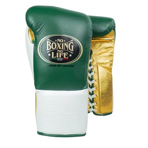 ถุงมือชกมวย OEM ยอดนิยมสั่งทำพิเศษ No Boxing No Life สำหรับฝึกซ้อม บุหนานุ่มสบาย หนังวัวแท้ - Product Image 3
