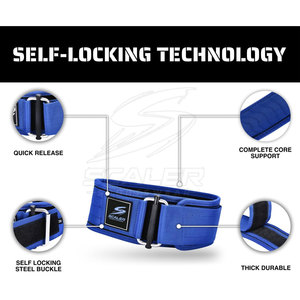 New Arrival High Quality Nylon Adjustable Lever <b>Belt</b> with Protection for Weightlifting and Powerlifting Sessions - Product Image 3