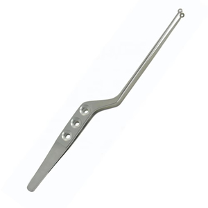 Pinces à tissus de type baïonnette de qualité supérieure, 22 cm, en acier inoxydable, instrument de chirurgie générale réutilisable, ORTHO GENIX OG-AM-1328 CE - Product Image 5