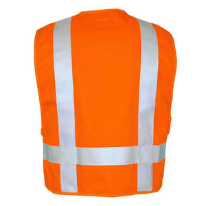 High Quality Security Customized Color Unisex Safety <b>Vest</b> Hi Vis Reflective Design for Construction Workwear Customizable Sizes - Product Image 6