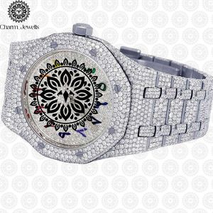 Charm_Jewells Luxury <b>Mechanical</b> <b>Watch</b> Stainless Steel Band Round Case 40mm Luminous Folding Clasp Women's Fashion - Product Image 2