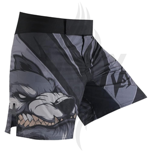 Best Stretch Fabric Kick Boxing Shorts Light <b>Weight</b> Custom Made Front Logo <b>for</b> Online <b>Sale</b> - Product Image 1