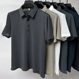 Polo de Lujo con Logotipo Personalizado Bordado, 100% Algodón Peinado, Anti-Pilling, Estilo Casual de Negocios, para Golf, Ropa Masculina - Product Image 4