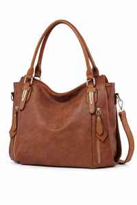 Premium Quality Genuine Leather Ladies Handbag Stylish Shoulder <b>Tote</b> Bag for Daily Use and Office Work Available For Sale - Product Image 3