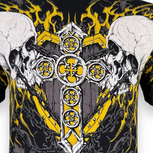 T-shirt à col rond pour homme, coupe classique, tricoté uni, 100 % polyester, séchage rapide, anti-boulochage, respirant, infroissable, effet lavé - Product Image 5