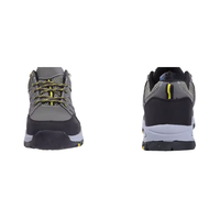 Bottes de travail confortables haut de gamme à embout d'acier pour hommes, chaussures de sécurité respirantes et polyvalentes pour ouvriers du bâtiment, protection du travail