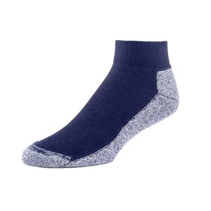 New Custom Men's Athletic Crew <b>Socks</b>-Breathable Digital Printing Spandex/Nylon Anti-Bacterial Plain Blue - Product Image 1