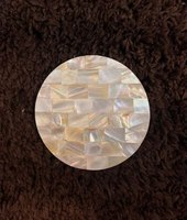 Sous-verres carrés écologiques en résine de style américain classique, taille personnalisée, fabrication artisanale haut de gamme pour mariage