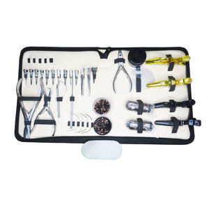 Kit de Accesorios para Extensiones de Cabello Multifunción de Grado Quirúrgico, 100% Acero Inoxidable, para Todos los Métodos de Extensión - Product Image 2