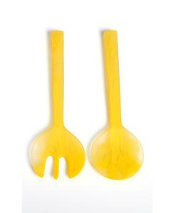 ชุดช้อนเสิร์ฟสลัดเรซิ่นดีไซน์พิเศษ ช้อนเสิร์ฟสลัดอีพ็อกซี่และช้อนเสิร์ฟอาหาร ใช้ในครัวเรือนและโรงแรม ราคาประหยัด - Product Image 1