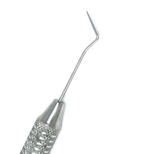 Sonda Dental Manual Reutilizable de Acero Inoxidable con Agarre Ergonómico, Certificación CE, Instrumento de Diagnóstico al por Mayor - Product Image 4