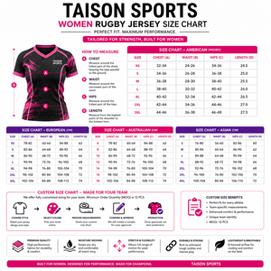 Maillot de rugby pour homme, tissu en maille polyester 140g, impression numérique, anti-UV, respirant, manches courtes, col en V, positionnement personnalisé du logo de l'équipe - Product Image 3