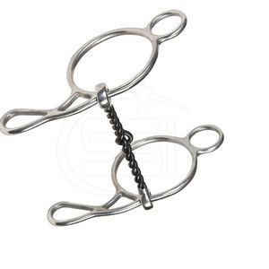 Premium High Quality Stainless Steel Horse <b>Gag</b> Bit with Smooth Finish Durable for Daily Use in Horse Riding - Product Image 6