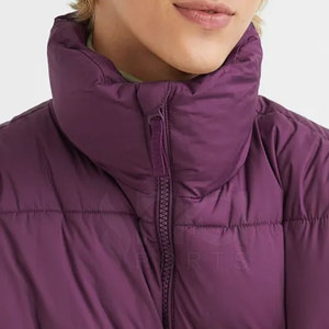 Veste d'hiver matelassée tendance avec rembourrage chaud et finition de tissu lisse - Product Image 4
