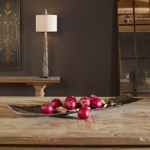Modern Handmade Decorative Bowl with Artistic Craftsmanship for Luxury InteriorsOEM Custom Metal Tray Manufacturer for Wholesale - Product Image 3
