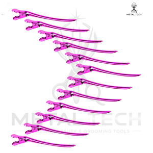 Pinces à cheveux violettes de qualité supérieure pour salon, pinces antidérapantes, accessoires de coiffure professionnels - Product Image 3