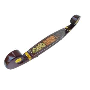 Bateau miniature artisanal du Kerala sur base en bois, rempli d'épices véritables, cadeau décoratif traditionnel - Product Image 1