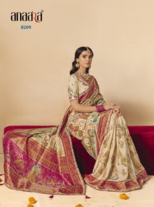 Collection Premium de Sarees en Soie Tissée Élégants pour Mariages et Fêtes, Vêtements Indiens et Pakistanais à Prix de Gros - Product Image 5