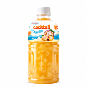 Datafa OEM/ODM Nata De Coco Coconut Jelly With Real <b>Pineapple</b> Juice PET Bottle 320ml Packaging Vietnam Manufacturer - Product Image 5