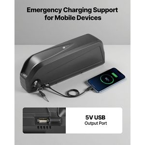 Batteria per Bici Elettrica 10s4p 48V 20Ah con Porta di Ricarica USB e Caricabatterie 3A (E-Bike Moto) - Product Image 6