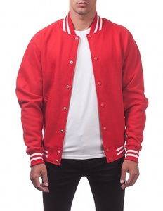 Blouson d'hiver réversible en coton véritable avec broderie, col montant, style universitaire, à capuche, pour la vente en gros - Product Image 5