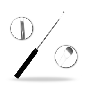 Elevador Cobb plano y angulado largo de 17 pulgadas, instrumento quirúrgico de columna vertebral para neurocirugía, para elevación periostal de huesos - Product Image 1