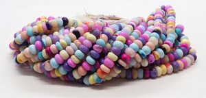 ลูกปัดโอปอลหลากสี AAA รูปทรงกลมเรียบ ขนาด 8-9 มม. ลูกปัดพลอยโอปอลสีดิสโก้ ขนาด 16 นิ้ว ลูกปัดโอปอลหลากสีแบบผสม รูปทรงกลม - Product Image 4