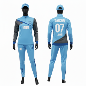 Chándal de Entrenamiento de Fútbol para Mujer, 220 GSM, Poliéster Interlock Premium, Diseño de Paneles Rojos y Blancos, Logotipo Personalizado con Transferencia Térmica - Product Image 4