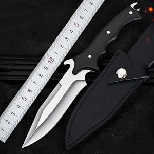 Cuchillo Multifuncional Profesional Hecho a Mano con Hoja de Acero de Damasco y Mango de Madera para Camping, Senderismo, Supervivencia y Caza - Product Image 6