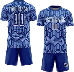 Vêtements de sport, tenue de match de football professionnelle pour hommes, uniforme de football, fabricant, design personnalisé, dernier modèle d'uniforme de football - Product Image 4