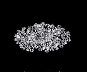 Diamantes Sueltos de Corte Brillante Redondo, Color D, Cultivados en Laboratorio, Certificados por IGI, de 2.1 MM, con Perforación Láser para Joyería y Anillos de Boda - Product Image 4