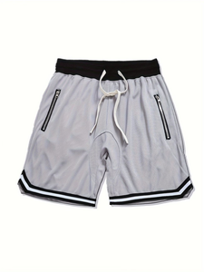 Nouvelle Arrivée 2026 – Short de Sport Décontracté Uni 100% Polyester pour Homme, Idéal pour l'Entraînement, la Course, la Gym et le Fitness – Collection Lennox Fashion - Product Image 3