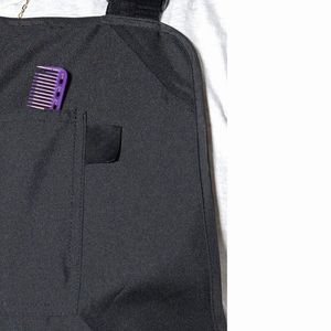 Customized Design Men's Thermal Durable <b>Leather</b> Sleeveless <b>Apron</b> for Beauty Salon and Barber Use - Product Image 6