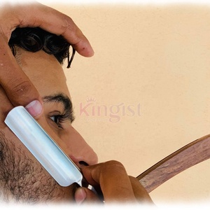 Professional High Quality Straight Edge Shaving Razor With Turkish Styles Handle Disposable for Men's Face Body Use for <b>Barbers</b> - Product Image 2