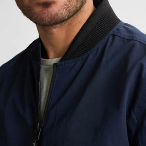 Blouson bomber homme personnalisé avec logo, 100% polyester polaire, blousons bomber écologiques pour adultes hommes - Product Image 5