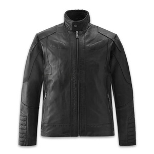 Men's Casual Fashion <b>Jacket</b> <b>Winter</b> <b>Leather</b> <b>Jacket</b> for Men's OEM Services Custom Logo Full Zipper <b>Leather</b> <b>Jacket</b> - Product Image 1