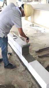 Productos de construcción de apoyo industrial de mortero de revestimiento de panel de bloque AAC al mejor precio de fábrica de Vietnam-WhatsApp/Line + 84963256210 - Product Image 5