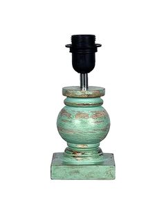 <b>Green</b> Distressed Wood <b>Table</b> Lamp Jute Dome Shade Rustic Trophy Base Farmhouse <b>Bedside</b> Night Light Round Indoor - Product Image 5