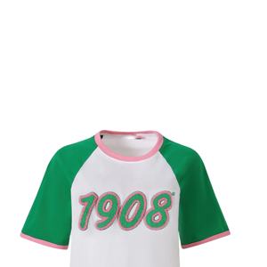 Camiseta Personalizada AKA 2026 con Logotipo Chenille, Estilo Americano, Manga Corta, 100% Algodón Transpirable, Cuello Redondo, Corte Regular para Hombre - Product Image 5