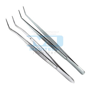 Pince à pansements de haute qualité en acier inoxydable, à embout dentelé, pince à pansements à pouce en acier inoxydable - Product Image 3