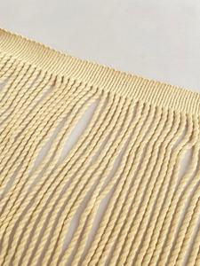 Rideau à franges en bouillon 100 % coton, 20 pouces, modèle NA, vente en gros, tendance, de KT HaoHao Decorative - Product Image 2
