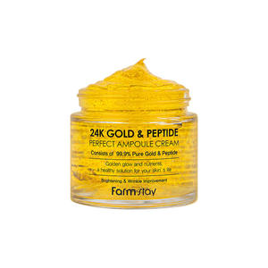 FARMSTAY Crema Ampolla Perfecta con Péptidos de Oro 24K 80ml, Cosmético Coreano para el Cuidado de la Piel, Mejora de Arrugas, Blanqueamiento e Hidratación - Product Image 3