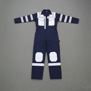 Reflective Safety <b>Overall</b> with Long Sleeves for <b>Construction</b> Mining and Mechanical Work Use - Product Image 5