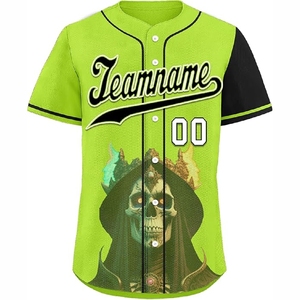 Maillot de baseball personnalisé avec design sublimé et matière douce et respirante pour les activités sportives d'équipe - Product Image 3
