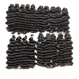 Extensiones de cabello humano vietnamita 100% ondulado suelto de la mejor calidad, cabello tejido de doble estiramiento, buen servicio garantizado para mujeres negras - Product Image 6